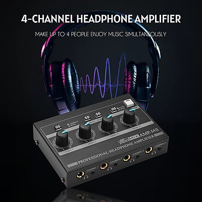 4 Channel Headphone Amplifier