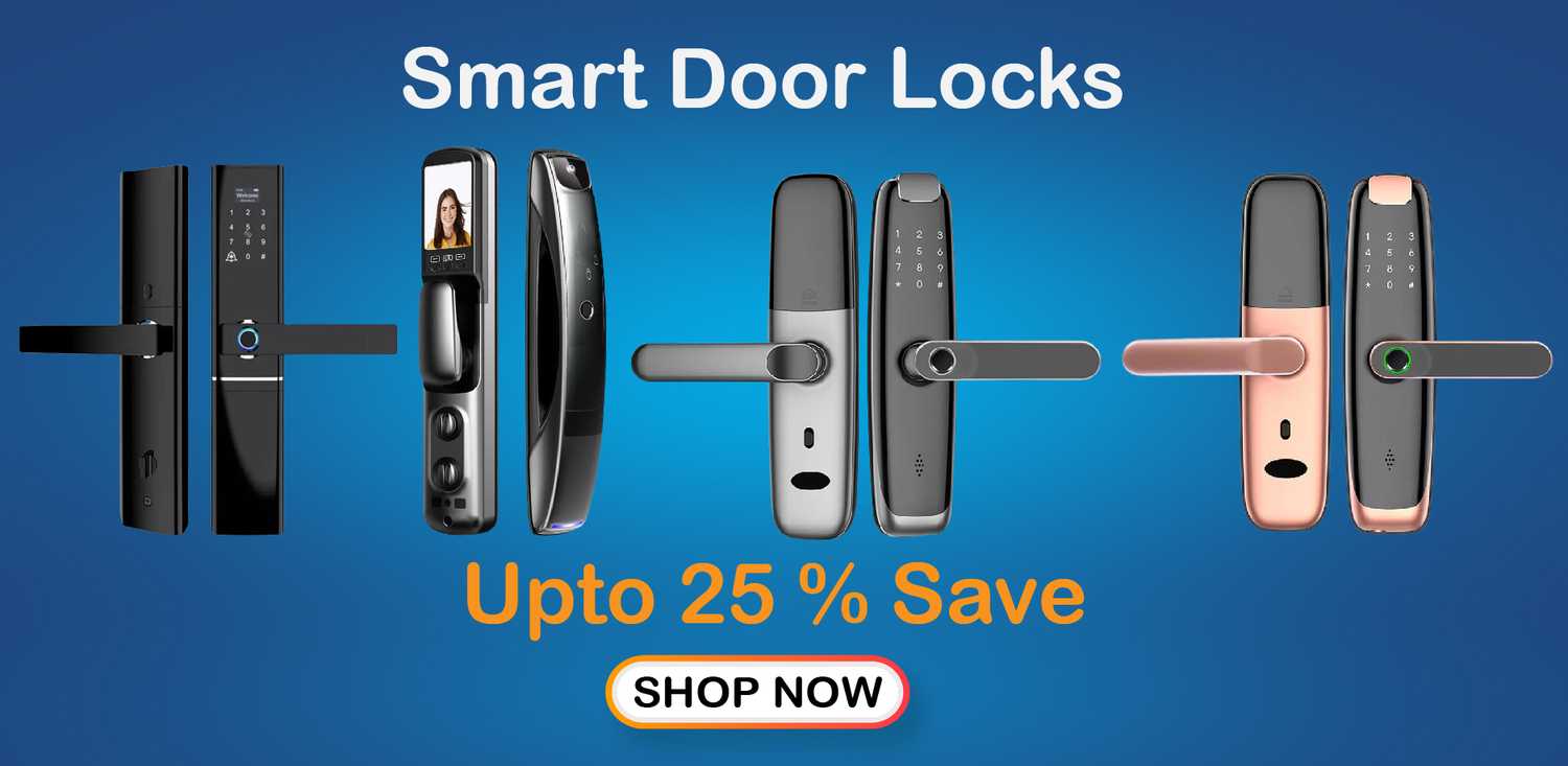Smart Door Lock - A modern, keyless electronic door lock with touchscreen and smartphone app control.