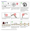 5M LED Strip Light Flexible Décor Lighting For Diwali Or Home Decoration with 12V Adapter (120 LEDs/m)