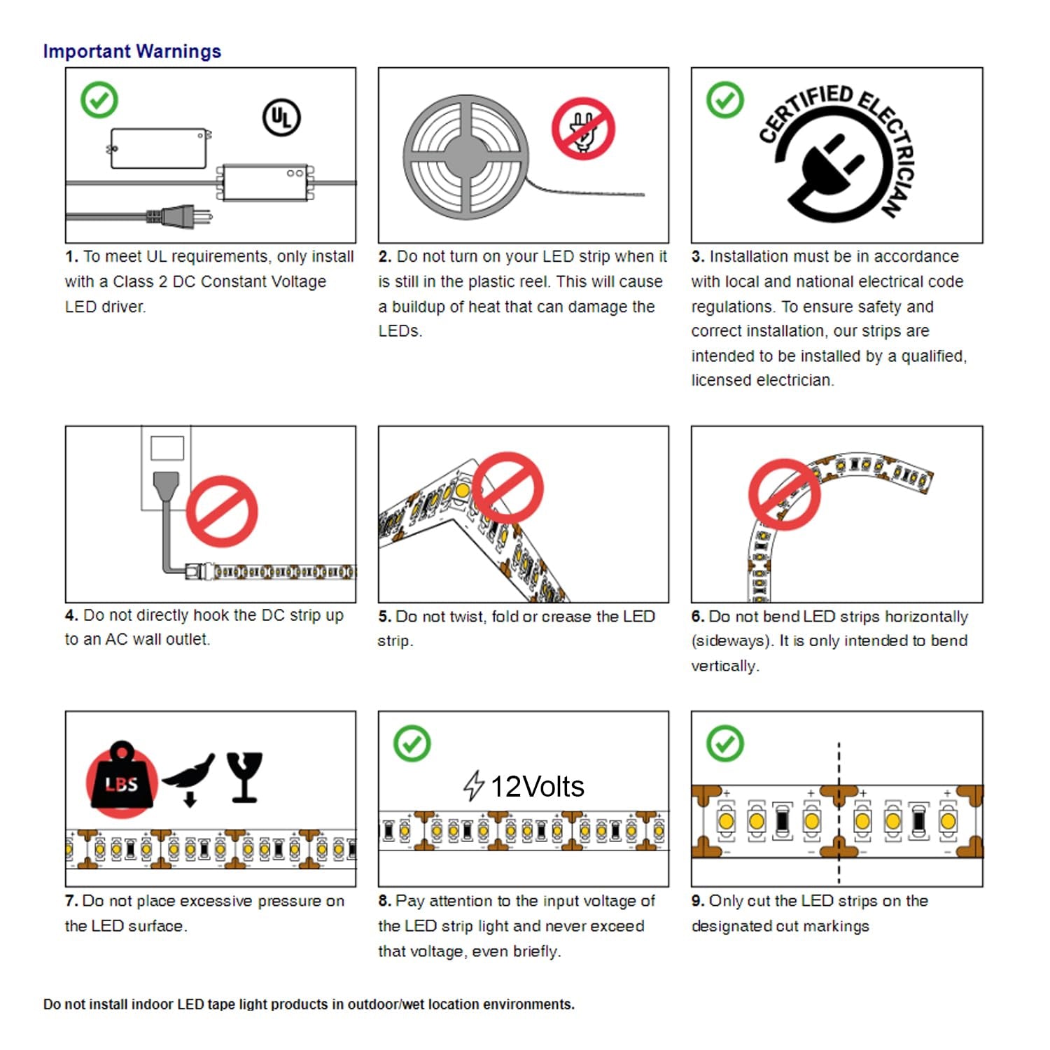 5M LED Strip Light Flexible Décor Lighting For Diwali Or Home Decoration with 12V Adapter (120 LEDs/m)