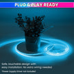 5M LED Strip Light Flexible, Colourful Bright Lights Design for Diwali, Christmas or DIY Home Decoration With 120 LEDs/m