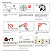5M LED Strip Light Flexible Lighting for Diwali, Christmas or DIY Home Decoration with 12V 5A Power Adapter (240 LEDs/m)