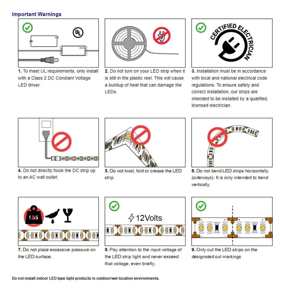 5M LED Strip Light Flexible Decor String Lighting for Festivals or DIY Home Decoration with 12V 5A Power Adapter (240 LEDs/m) amiciKart
