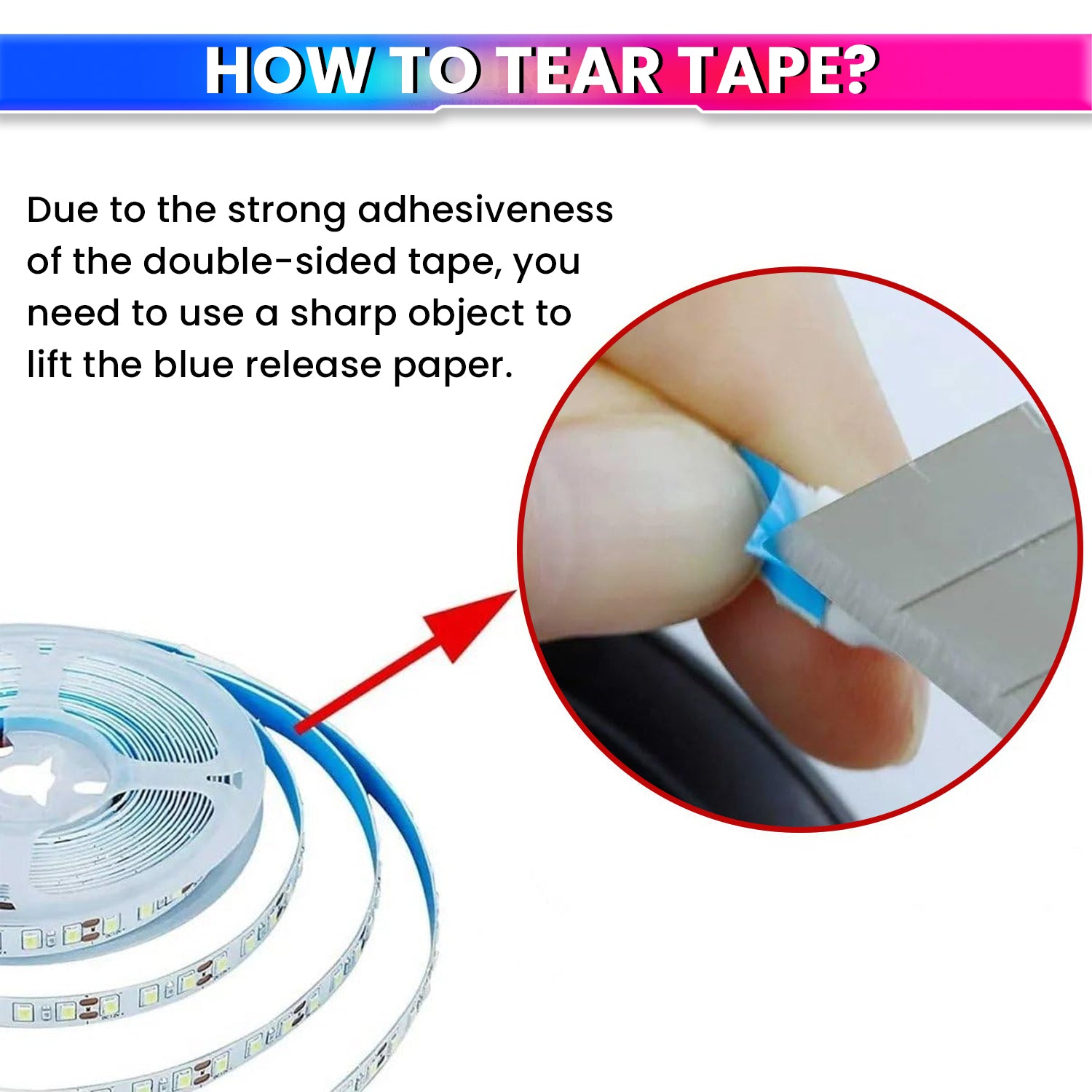 5M LED Strip Light Flexible Decor String Lighting for Festivals or DIY Home Decoration with 12V 5A Power Adapter (240 LEDs/m) amiciKart