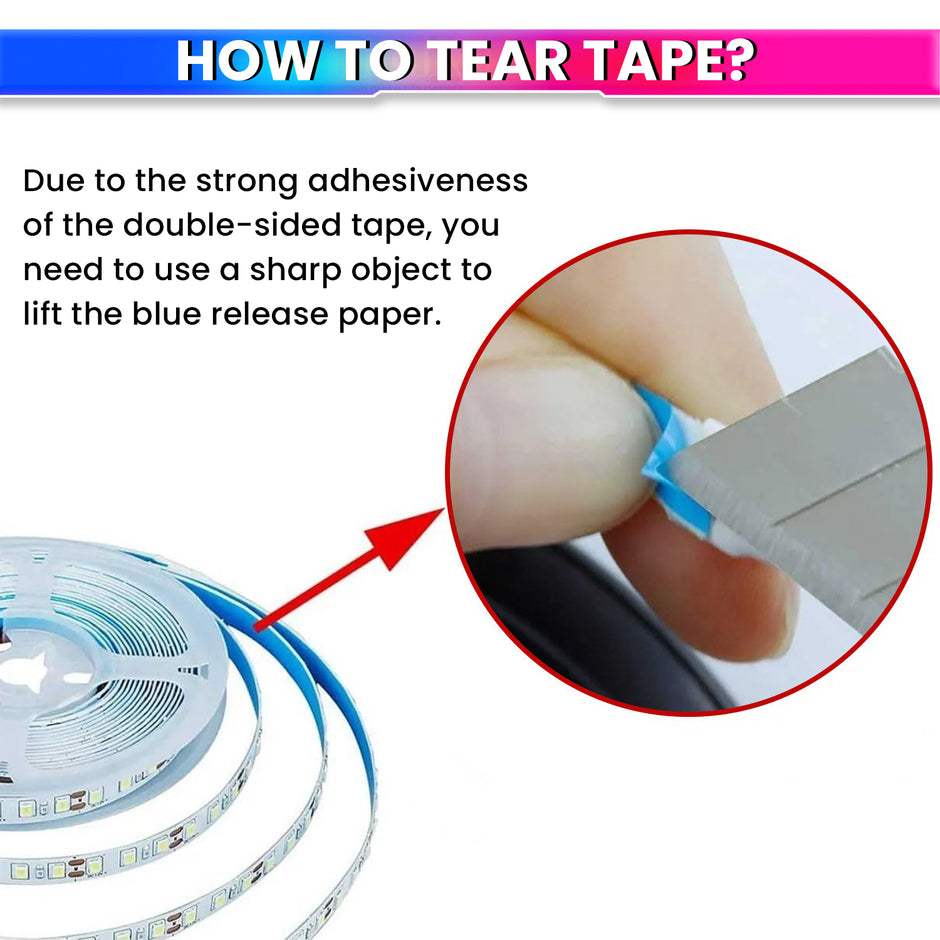 5M LED Strip Light Flexible Decor String Lighting for Festivals or DIY Home Decoration with 12V 5A Power Adapter (240 LEDs/m) amiciKart