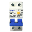 amiciSmart 32A RCBO, front view