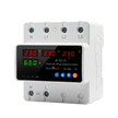 Intelligent 3 Phase to 1 Phase Auto Changeover Switch with Voltage & Overload Protection with Real-Time Display (230VAC)