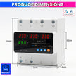 Intelligent 3 Phase to 1 Phase Changeover Switch, 230VAC Control Transfer Switch
