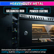 3U CCTV Wall Mount Rack Cabinet with Power Sockets & Acrylic Door