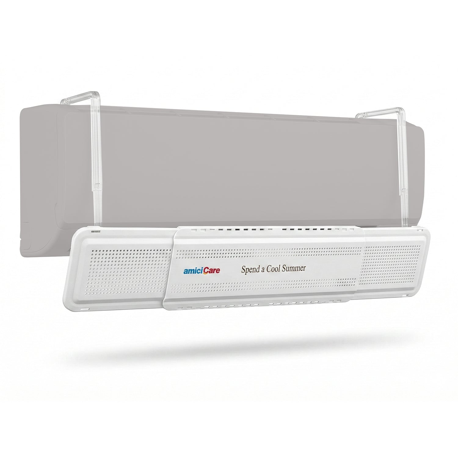 Adjustable AC Wind Deflector for Split Air Conditioner | Universal Airflow Redirector Panel