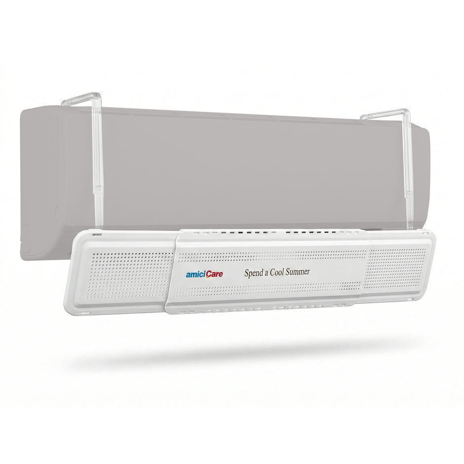 Adjustable AC Wind Deflector for Split Air Conditioner | Universal Airflow Redirector Panel