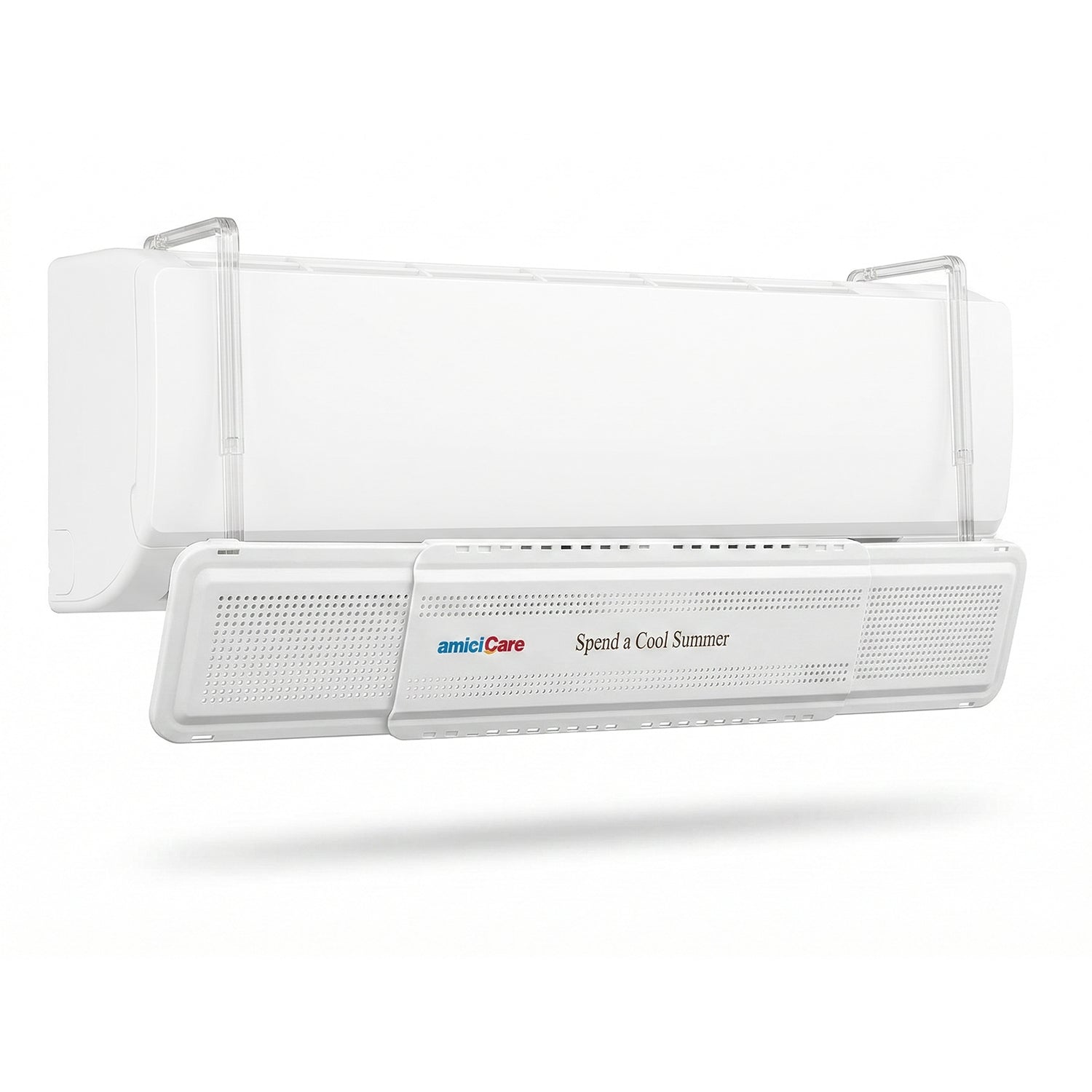 Adjustable AC Wind Deflector for Split Air Conditioner | Universal Airflow Redirector Panel
