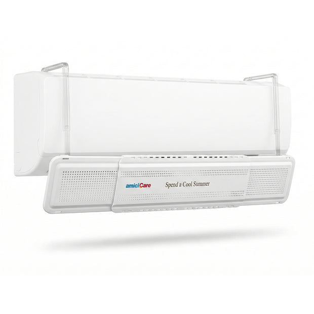 Adjustable AC Wind Deflector for Split Air Conditioner | Universal Airflow Redirector Panel