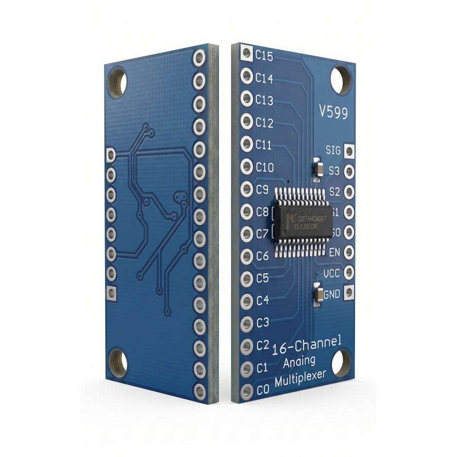 CD74HC4067 16-Channel Signal Expansion Module Compatible with Arduino
