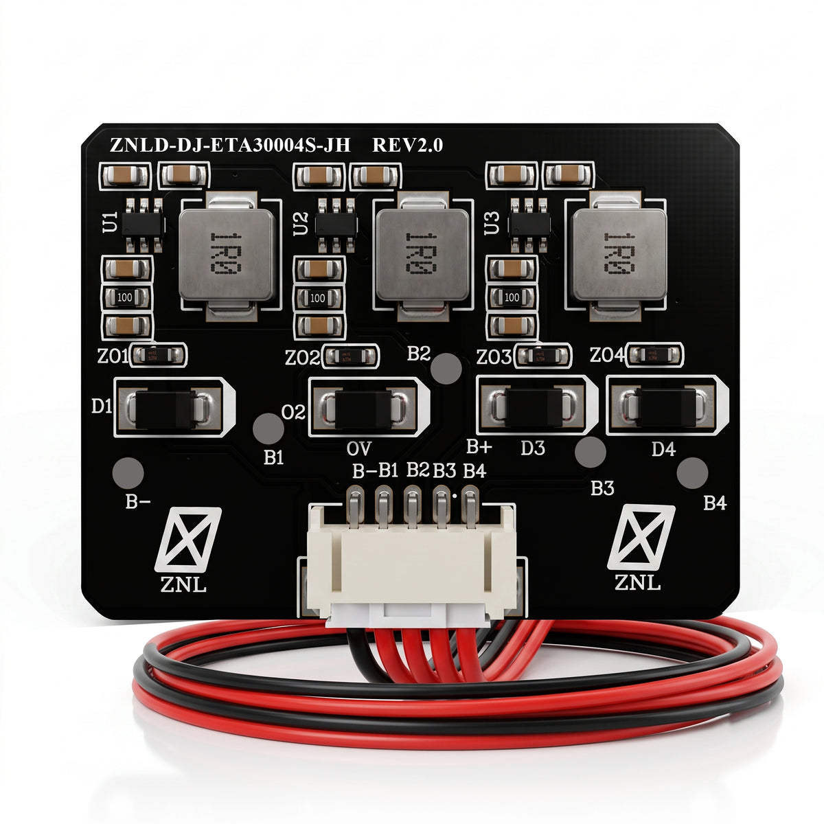 4S 2A Active Energy Balancer Board – Inductive Voltage Energy Equalization for LiFePO4 / Li-ion / Lipo / LTO Battery Packs (2.8V–4.2V)