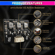 4S 2A Active Energy Balancer Board – Inductive Voltage Energy Equalization for LiFePO4 / Li-ion / Lipo / LTO Battery Packs (2.8V–4.2V)