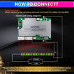 4S–20S 40A Smart BMS for LiFePO4 Battery Pack | Cell Balancing with NTC Protection