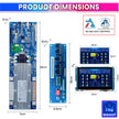7S–16S 200A Smart BMS for LiFePO4 Battery Pack with HD TFT Display & Bluetooth App