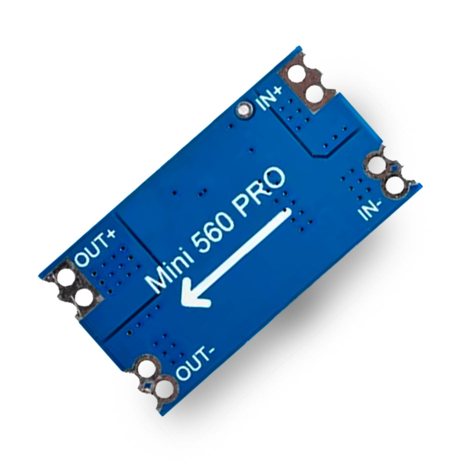 Mini560 PRO DC-DC Buck Converter | 7–32V Input to Stable 5V Output up to 5A | 95% Efficient Step-Down Voltage Regulator Module for DIY Solar Projects