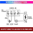 DC 12V Digital Delay Timer Relay Module | Dual Cycle ON-Off Programmable Time Control Switch