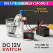 DC 12V Digital Delay Timer Relay Module | Dual Cycle ON-Off Programmable Time Control Switch