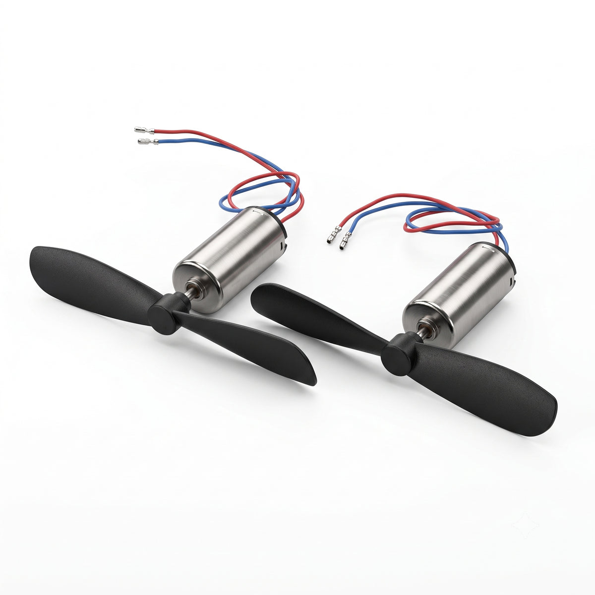 716 Coreless DC Motor 7×16mm 3.7–4.2V, Up to 55,000 RPM, 2 Motors + 2 Propellers