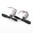 716 Coreless DC Motor 7×16mm 3.7–4.2V, Up to 55,000 RPM, 2 Motors + 2 Propellers