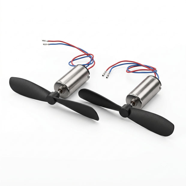 716 Coreless DC Motor 7×16mm 3.7–4.2V, Up to 55,000 RPM, 2 Motors + 2 Propellers