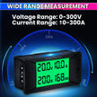 DC Energy Monitor – 300A, Bi-Directional Meter with Shunt for Voltage, Power & Monitoring