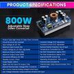 800W DC Buck Converter 20–70V to 2.5–58V 30A Output | Adjustable High-Power Step-Down Module