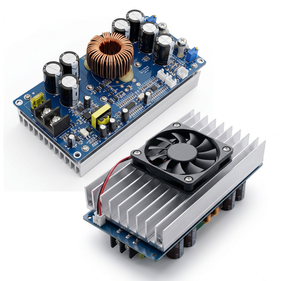800W DC Buck Converter 20–70V to 2.5–58V 30A Output | Adjustable High-Power Step-Down Module