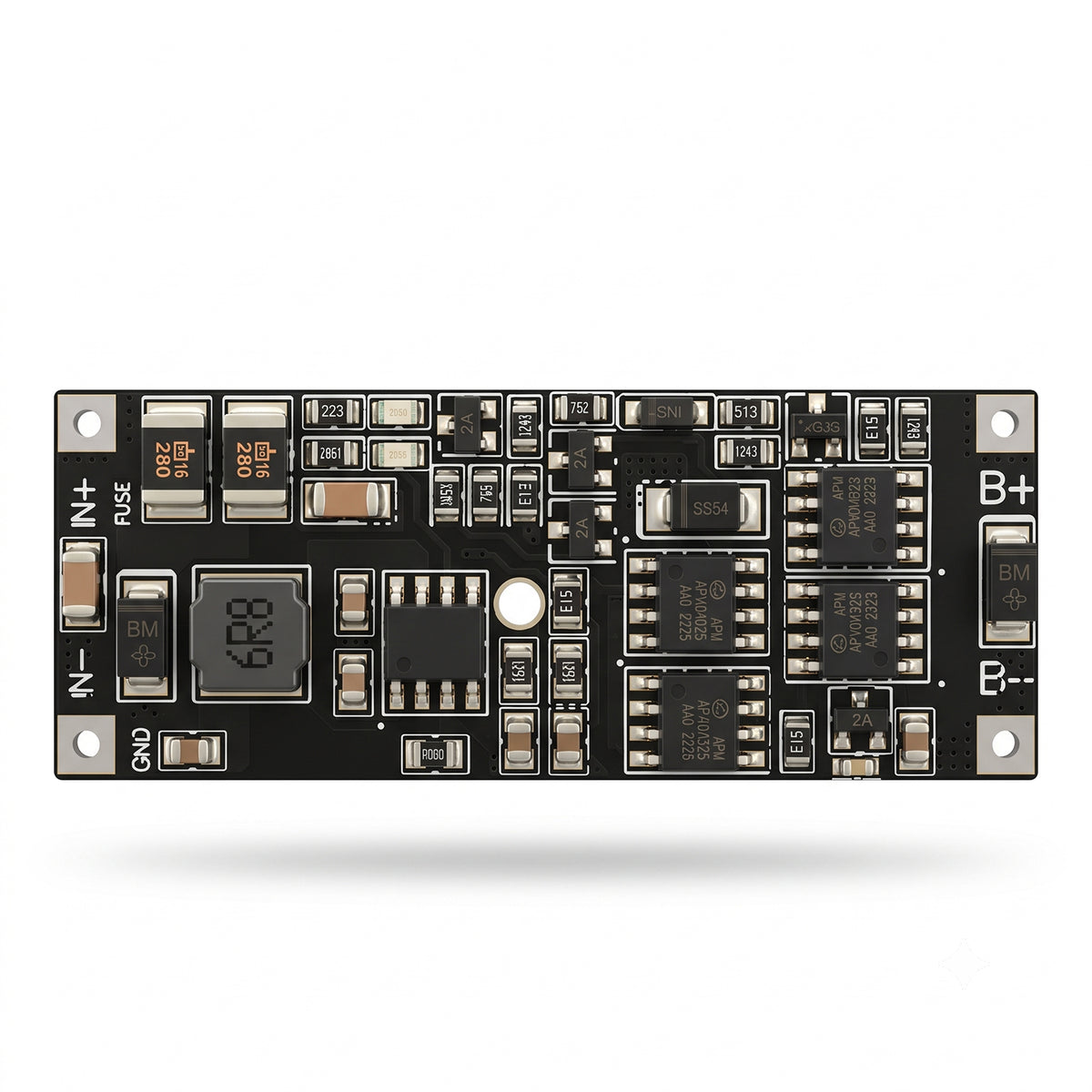 3S DC UPS Module 12V 4A, 50W Output, Battery Charging & Protection