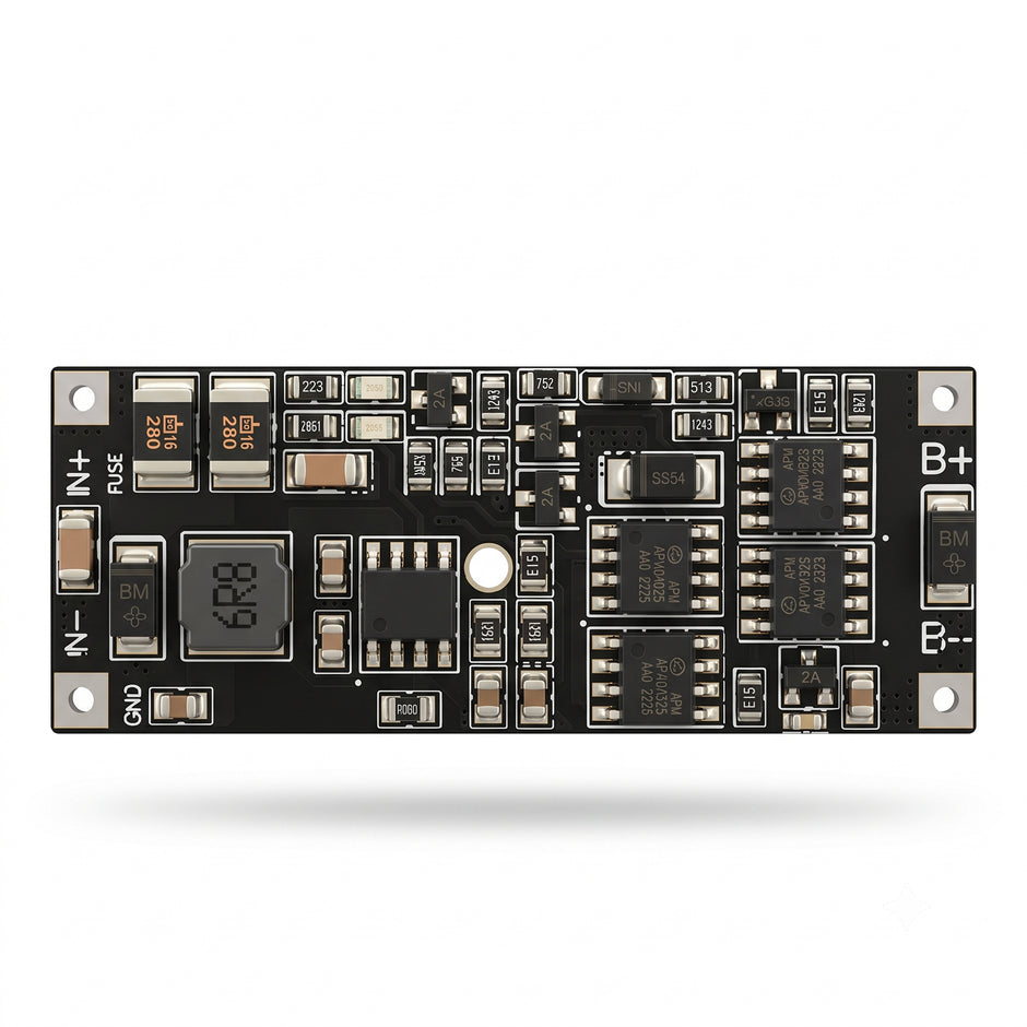 3S DC UPS Module 12V 4A, 50W Output, Battery Charging & Protection
