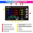 WiFi Smart Energy Meter 80A with LCD Display, App Control Over/Under Voltage Protection