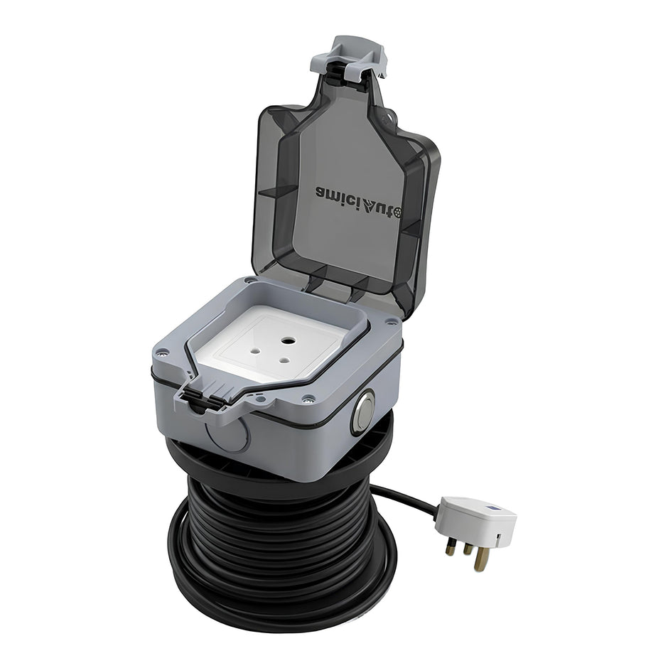 EV Charging Extension Board | 10M Heavy-Duty 3-Core 1 Sq mm Copper Cable