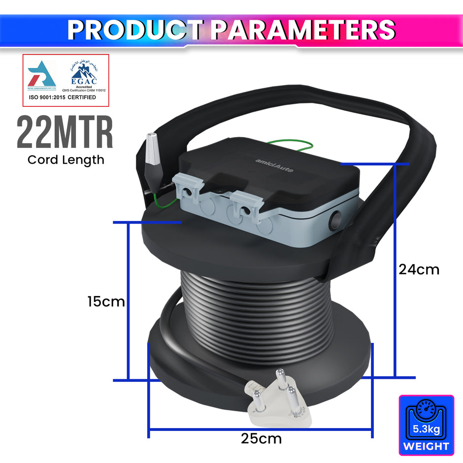 EV Charging Extension Board Digital Energy Meter with Waterproof & ON/Off Switch for Outdoor EV Charging Solution