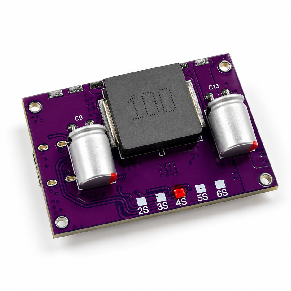 IP2368 100W Bidirectional USB-C Buck-Boost Module | 4S Li-ion/Li-Po | PD/QC Fast Charging