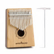 17-Key Kalimba Thumb Piano Maple + Walnut Dual-Tone Wood Wedge Bass Design Soft-Touch Keys