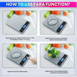 Smart Nutrition Kitchen Scale with AiFresh App | Digital Food Scale, 1g Precision, 15kg Capacity | Calorie & Macro Tracker