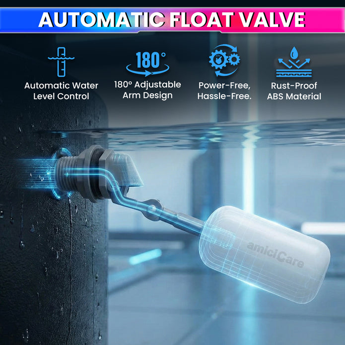 1/2 Inch Float Ball Valve with Adjustable Arm – Automatic Water Level Controller