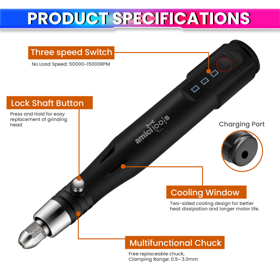 Electric Grinder Tool Kit amiciKart c0tmiz-hs.myshopify.com