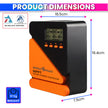MPPT Solar Charge Controller Lithium Battery Regulator with 5V/3A USB Port Support Max 780W, 12V/24V (30A)