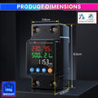5-in-1 Smart Electrical Protection & Energy Meter Over/Under Voltage, 63A Overcurrent Protection
