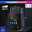 5-in-1 Smart Electrical Protection & Energy Meter Over/Under Voltage, 63A Overcurrent Protection
