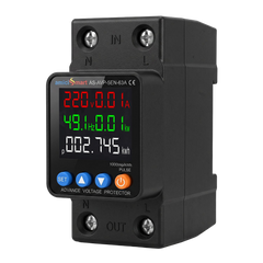 amiciSmart AS-AVP-5EN-63A 5-in-1 voltage protector and energy meter