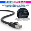 Cat 8 Ethernet Cable 3 Meter | 40Gbps Ultra High-Speed LAN Cable for Gaming, Routers