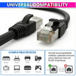 Cat 8 Ethernet Cable 3 Meter | 40Gbps Ultra High-Speed LAN Cable for Gaming, Routers