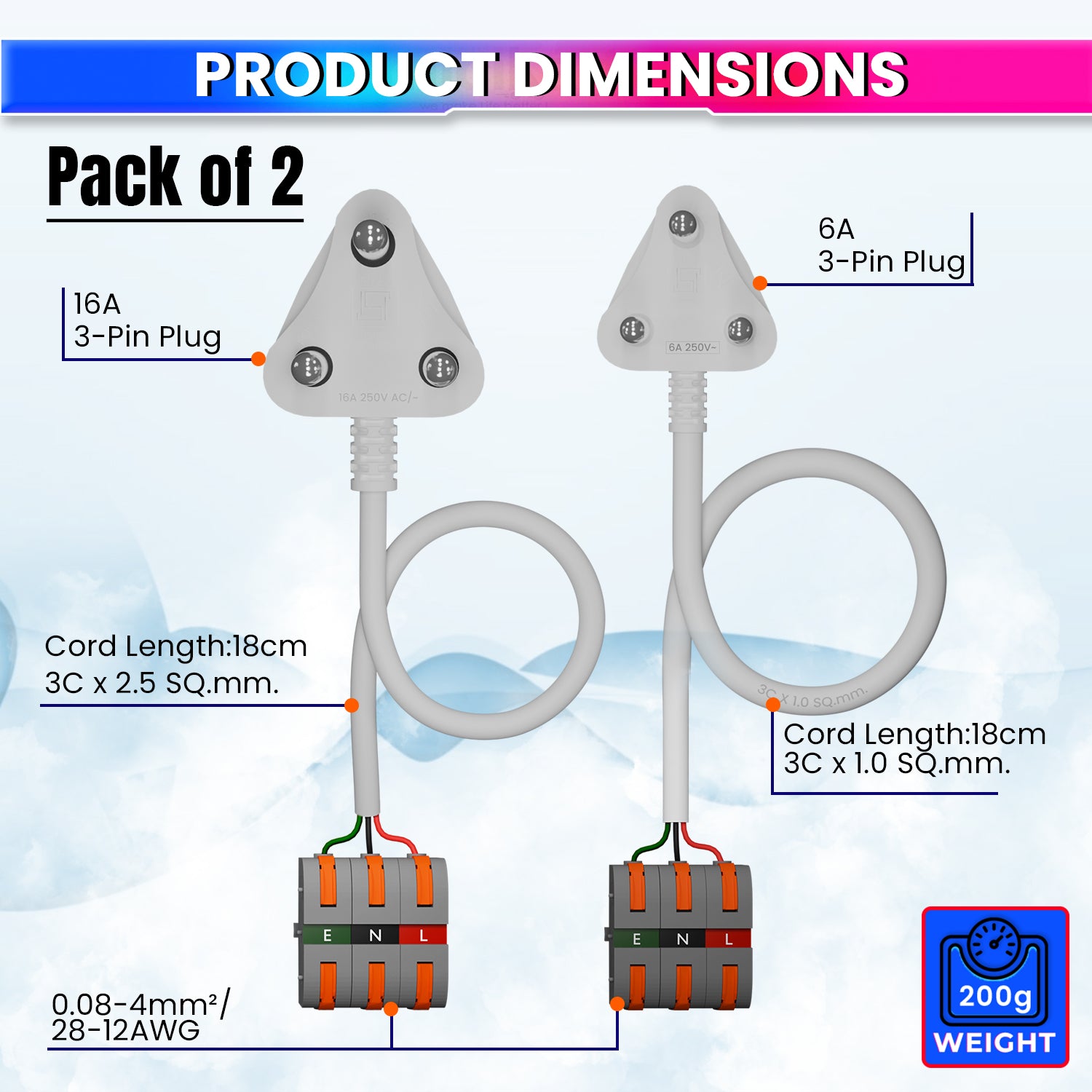Secure Connect Plug Top-Wire Connector | Safe Alternative to Bare-Wire Connector amiciKart c0tmiz-hs.myshopify.com