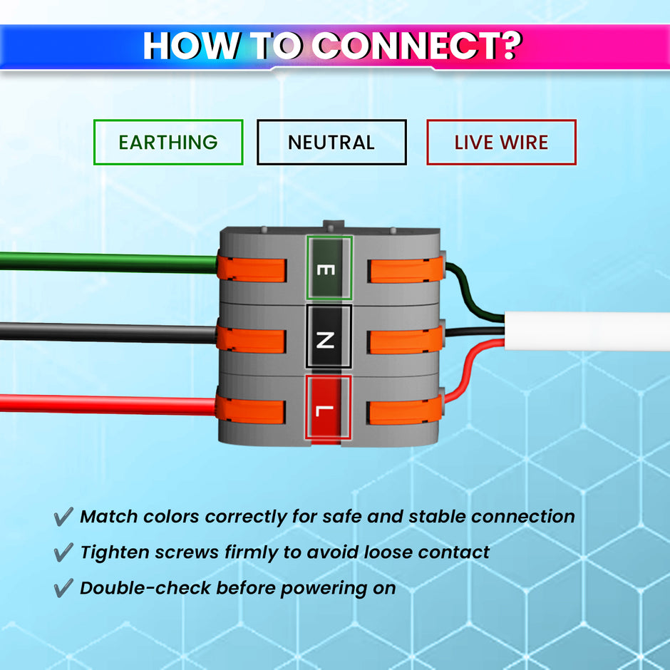 Secure Connect Plug Top-Wire Connector | Safe Alternative to Bare-Wire Connector amiciKart c0tmiz-hs.myshopify.com