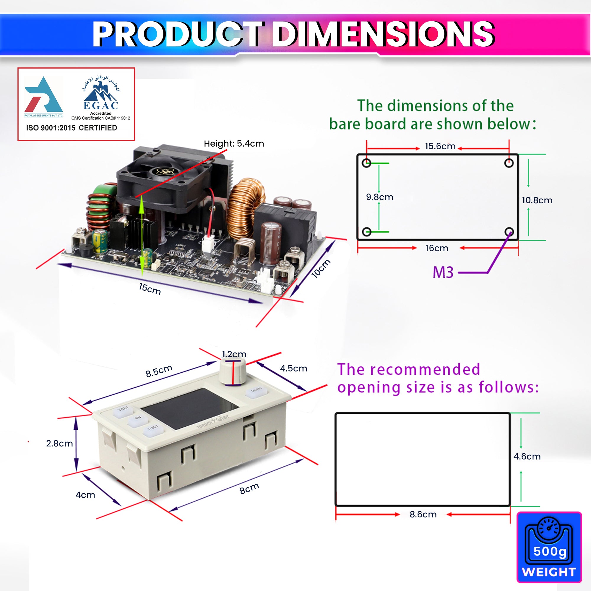 XY6550S CNC DC Adjustable Power Supply Step-Down Module 3250W 65V 50A with 0.01V/0.01A Precision Control